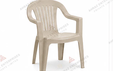 Heavy-Duty Plastic Armchair — image 1