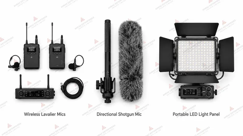 Audio Capture & Studio Lighting