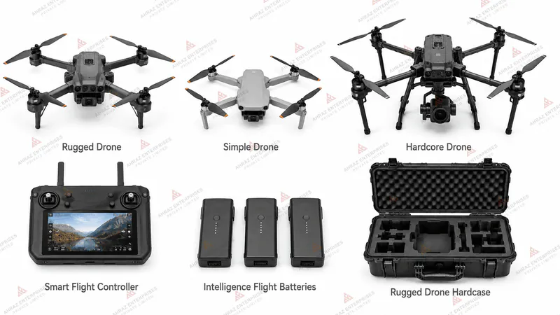 Aerial Surveying Drones